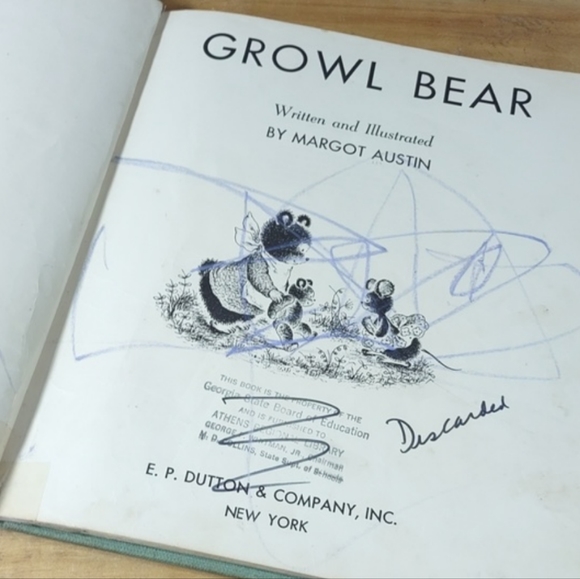 Growl Bear by Margot Austin second printing December 1951 - Picture 6 of 13